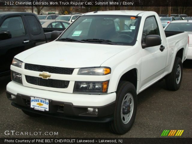 2012 Chevrolet Colorado Work Truck Regular Cab in Summit White