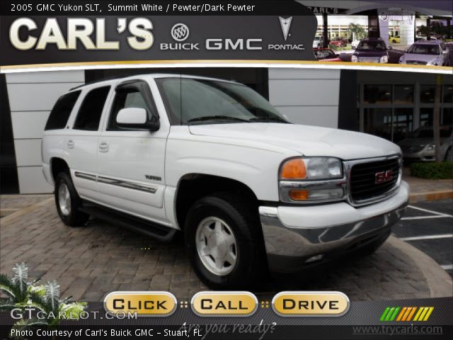 2005 GMC Yukon SLT in Summit White