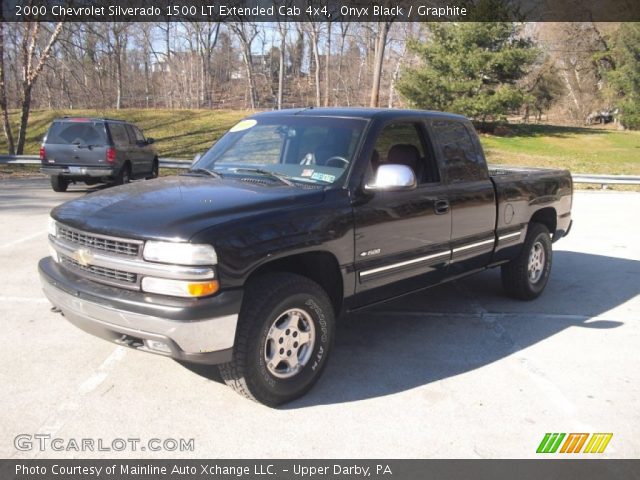 2000 Chevrolet Silverado 1500 LT Extended Cab 4x4 in Onyx Black