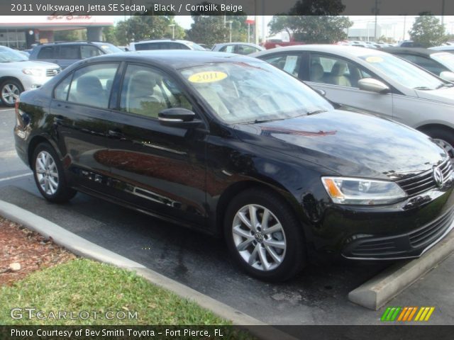 2011 Volkswagen Jetta SE Sedan in Black