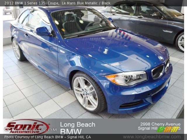 2012 BMW 1 Series 135i Coupe in Le Mans Blue Metallic