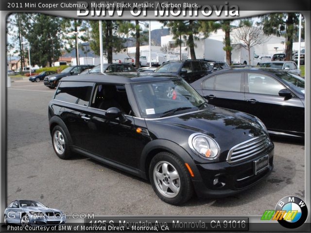2011 Mini Cooper Clubman in Midnight Black Metallic