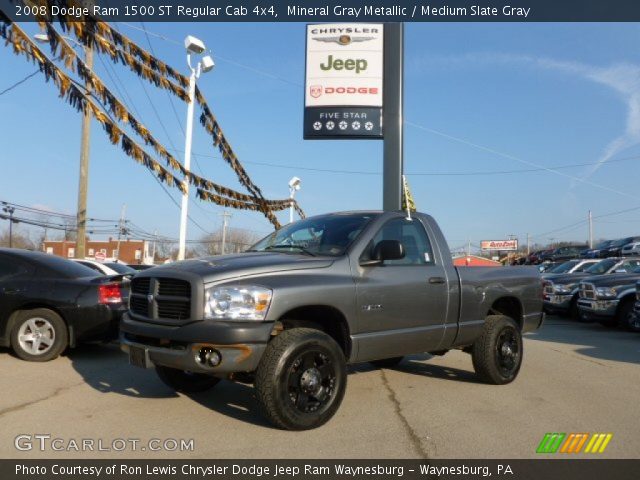 2008 Dodge Ram 1500 ST Regular Cab 4x4 in Mineral Gray Metallic