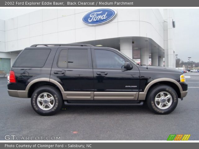 2002 Ford Explorer Eddie Bauer in Black Clearcoat