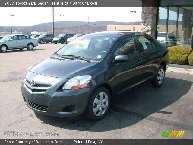 2007 Toyota Yaris Sedan in Flint Mica