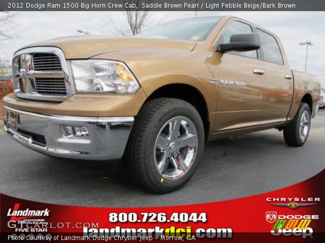 2012 Dodge Ram 1500 Big Horn Crew Cab in Saddle Brown Pearl