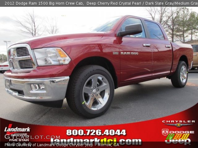 2012 Dodge Ram 1500 Big Horn Crew Cab in Deep Cherry Red Crystal Pearl