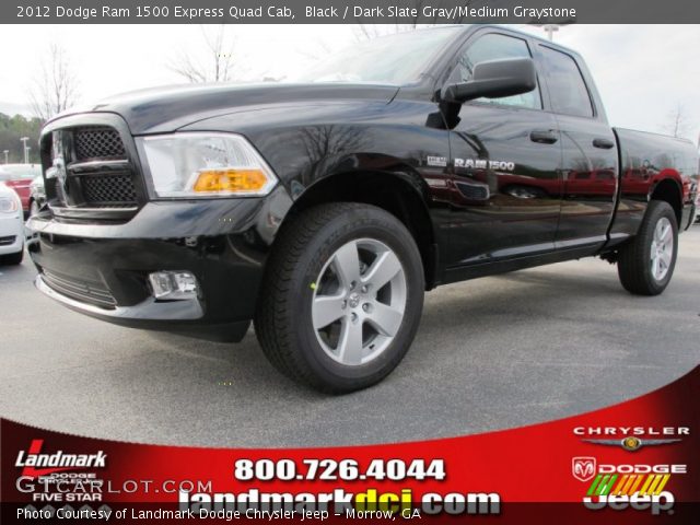 2012 Dodge Ram 1500 Express Quad Cab in Black