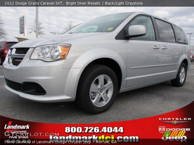 2012 Dodge Grand Caravan SXT in Bright Silver Metallic