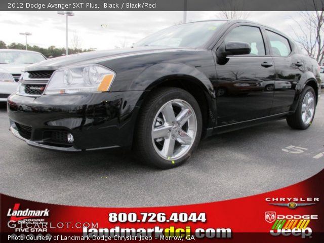 2012 Dodge Avenger SXT Plus in Black
