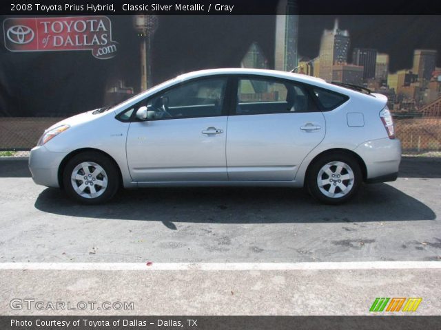 2008 Toyota Prius Hybrid in Classic Silver Metallic