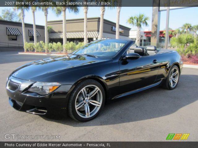 2007 BMW M6 Convertible in Black Sapphire Metallic
