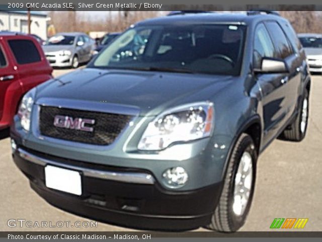 2009 GMC Acadia SLE in Silver Green Metallic
