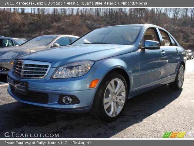 2011 Mercedes-Benz C 300 Sport 4Matic in Quartz Blue Metallic