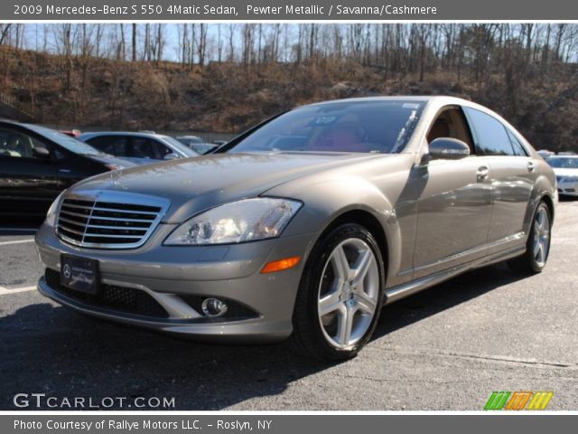 2009 Mercedes-Benz S 550 4Matic Sedan in Pewter Metallic