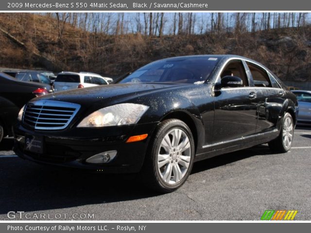 2009 Mercedes-Benz S 550 4Matic Sedan in Black