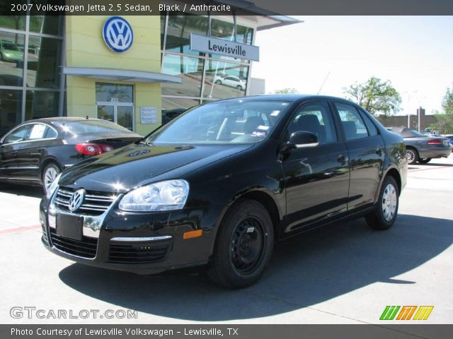 2007 Volkswagen Jetta 2.5 Sedan in Black