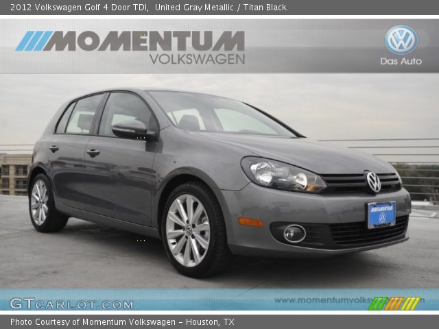 2012 Volkswagen Golf 4 Door TDI in United Gray Metallic