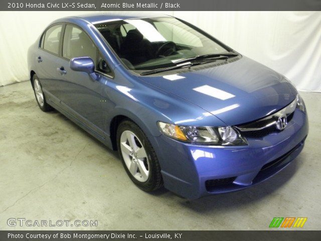 2010 Honda Civic LX-S Sedan in Atomic Blue Metallic