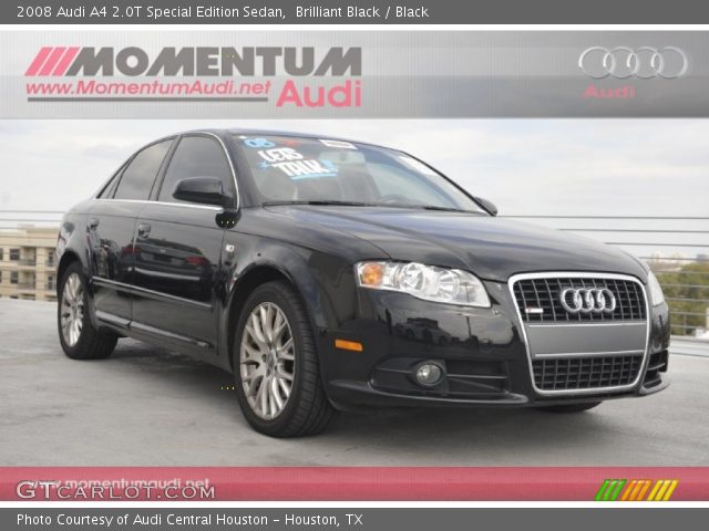 2008 Audi A4 2.0T Special Edition Sedan in Brilliant Black