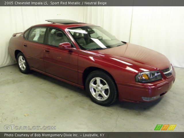 2005 Chevrolet Impala LS in Sport Red Metallic