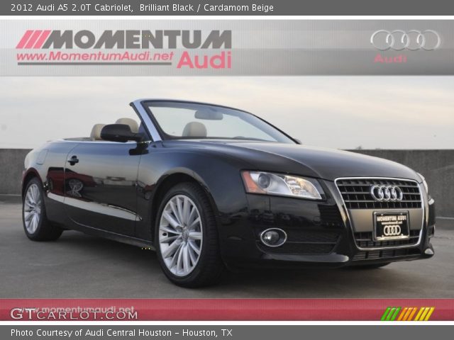2012 Audi A5 2.0T Cabriolet in Brilliant Black