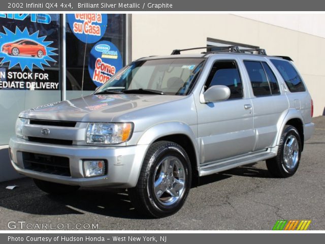 2002 Infiniti QX4 4x4 in Brilliant Silver Metallic
