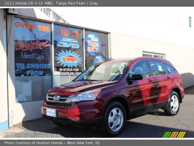 2011 Honda CR-V LX 4WD in Tango Red Pearl