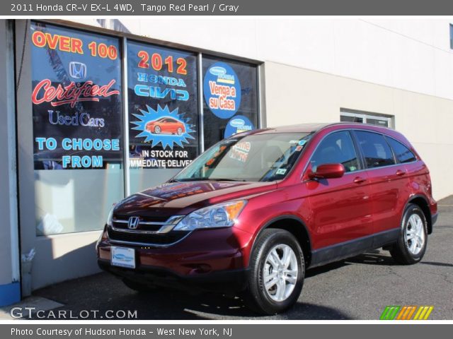 2011 Honda CR-V EX-L 4WD in Tango Red Pearl