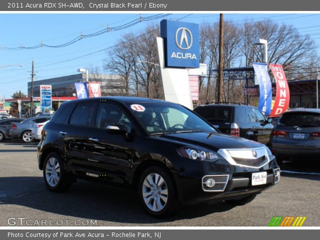2011 Acura RDX SH-AWD in Crystal Black Pearl