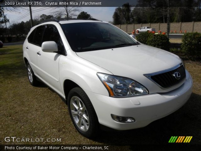 2009 Lexus RX 350 in Crystal White Mica