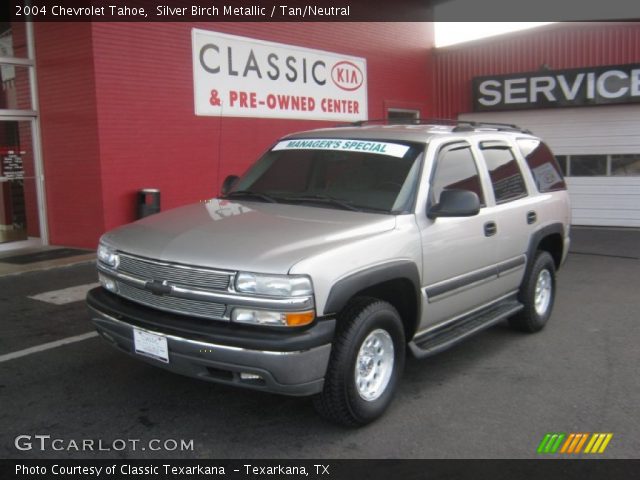 2004 Chevrolet Tahoe  in Silver Birch Metallic