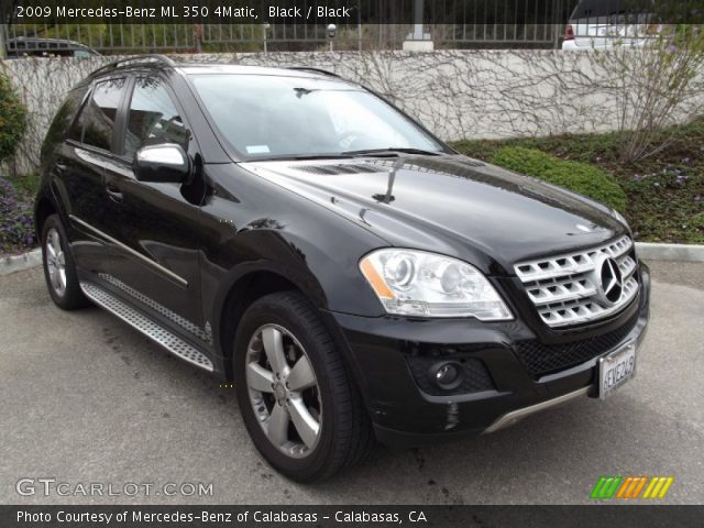 2009 Mercedes-Benz ML 350 4Matic in Black