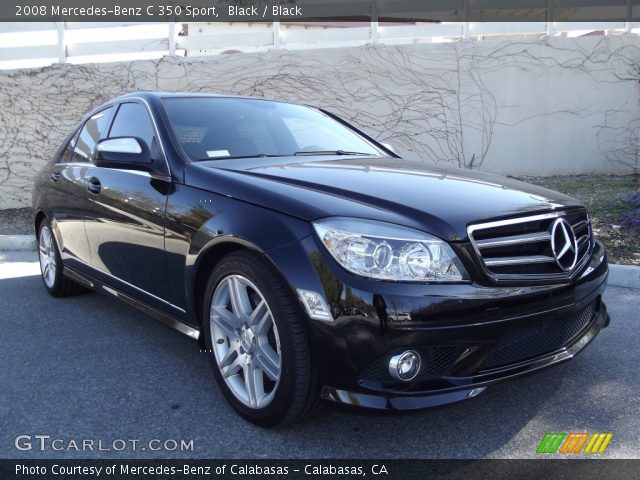 2008 Mercedes-Benz C 350 Sport in Black