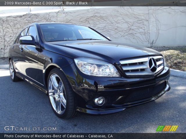 2009 Mercedes-Benz C 300 Sport in Black