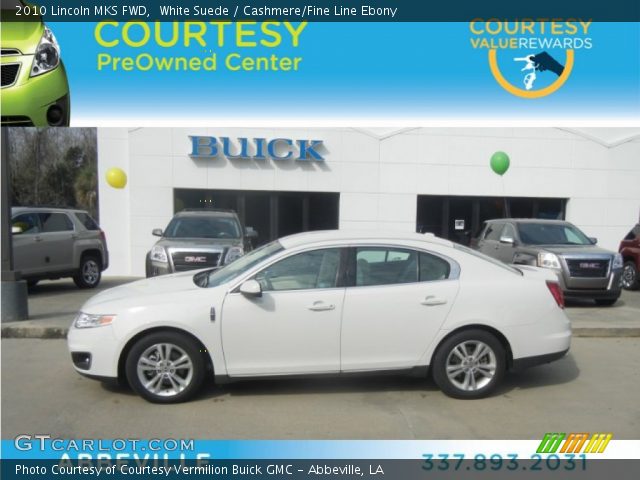 2010 Lincoln MKS FWD in White Suede