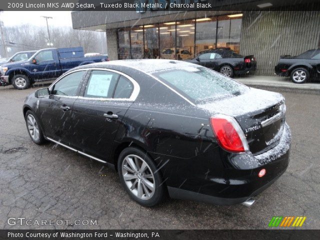 2009 Lincoln MKS AWD Sedan in Tuxedo Black Metallic