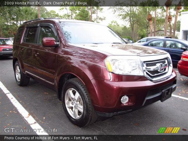 2009 Honda Pilot EX in Dark Cherry Pearl