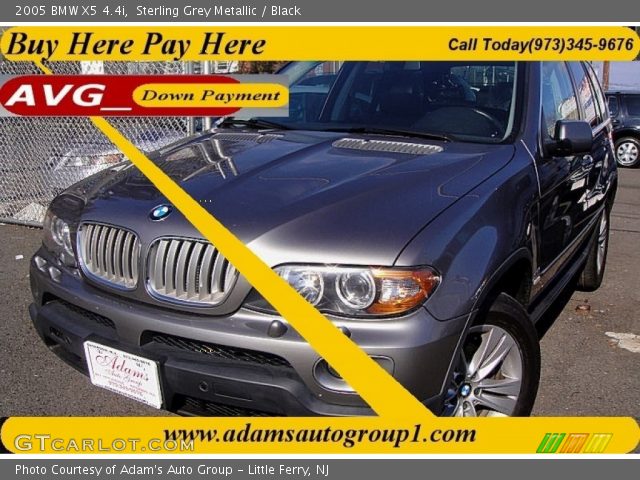 2005 BMW X5 4.4i in Sterling Grey Metallic