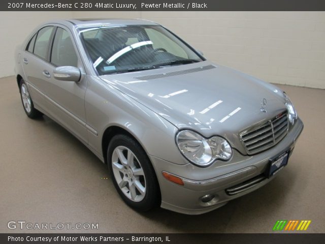 2007 Mercedes-Benz C 280 4Matic Luxury in Pewter Metallic