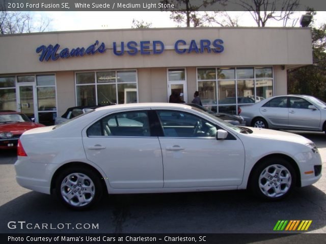 2010 Ford Fusion SE in White Suede