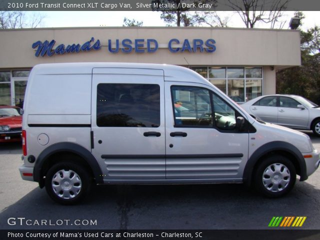 2010 Ford Transit Connect XLT Cargo Van in Silver Metallic