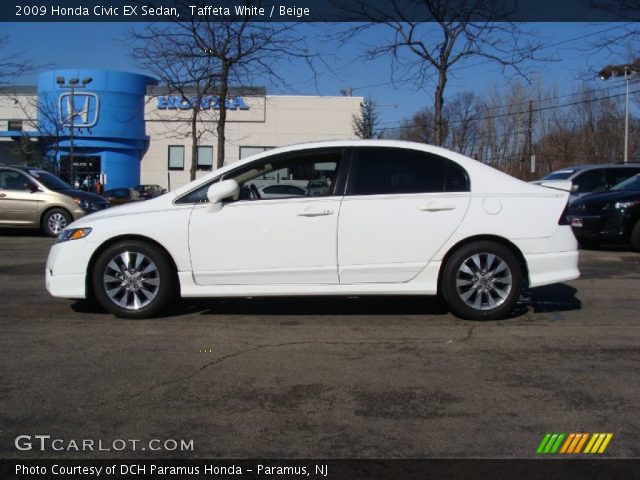 2009 Honda Civic EX Sedan in Taffeta White