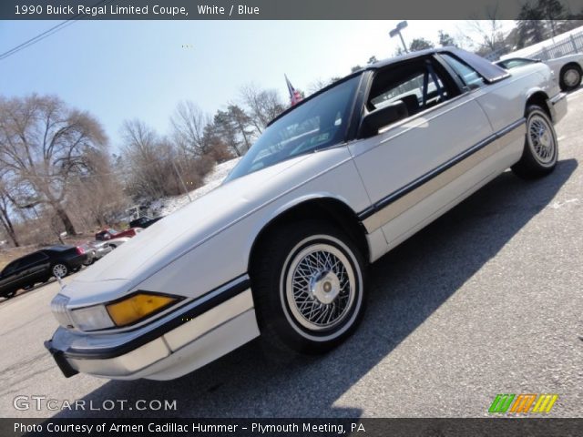 1990 Buick Regal Limited Coupe in White