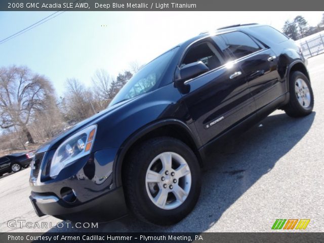 2008 GMC Acadia SLE AWD in Deep Blue Metallic