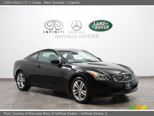 2009 Infiniti G 37 x Coupe in Black Obsidian