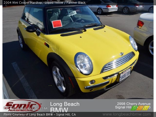 2004 Mini Cooper Hardtop in Liquid Yellow