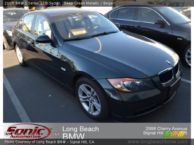 2008 BMW 3 Series 328i Sedan in Deep Green Metallic