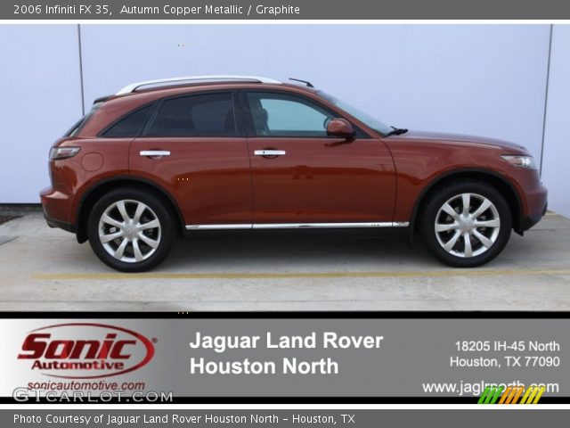 2006 Infiniti FX 35 in Autumn Copper Metallic