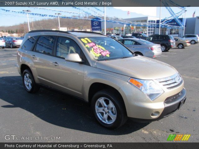 2007 Suzuki XL7 Luxury AWD in Prairie Gold Metallic